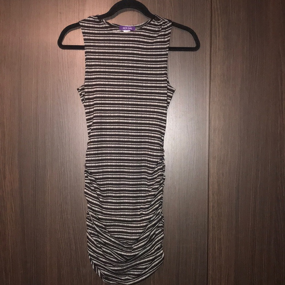 Striped Sleeveless Dress